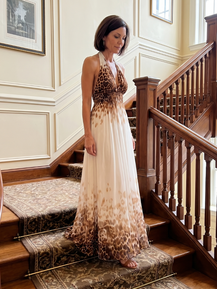Orlune Midi Dress — close-up view