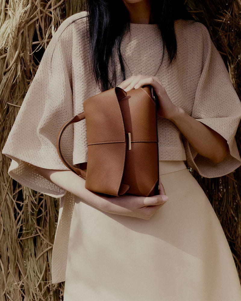 Compact Urban Outing Textured Crossbody Companion