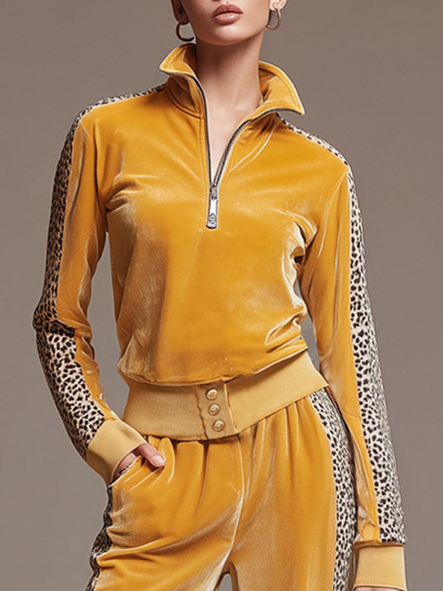 Hope luxe velvet lounge set – styled look