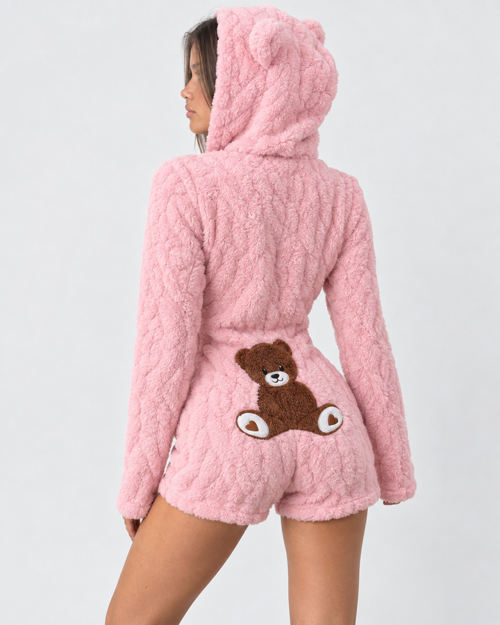 Bear Hug Plush Romper