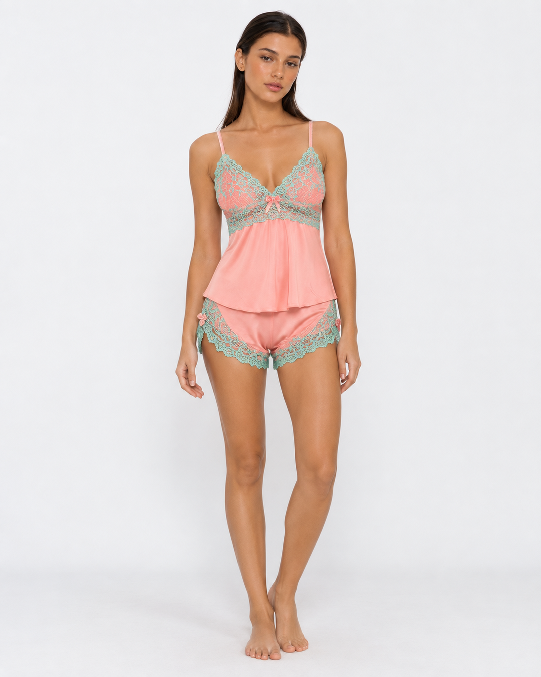 Love Language Lace Set — women's lace sleepwear set, color option 7