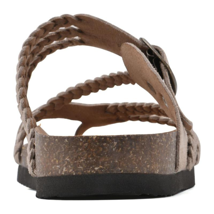 Harriet Braided Cork Sandals — lifestyle shot