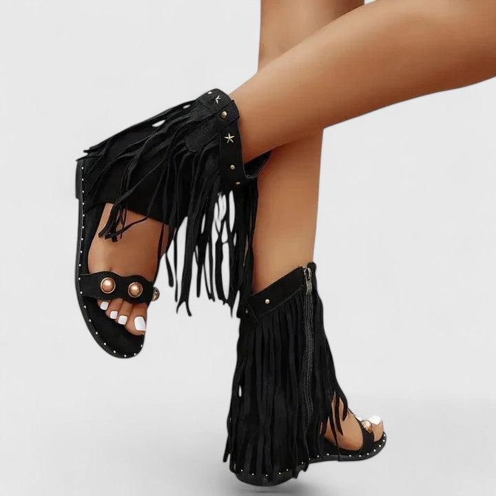 Brionna Elegant Sandals — back view