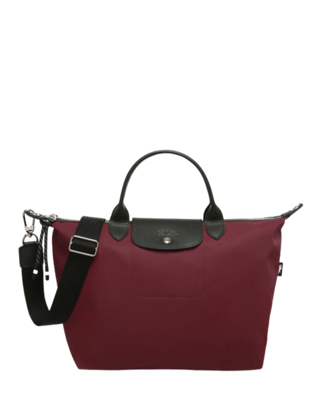 Longchamp Le Pliage Energy Small Crossbody Bag Burgundy Wine Red front view