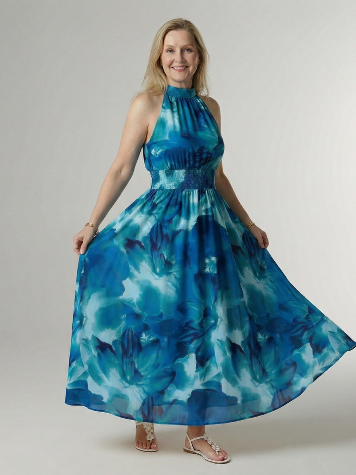 Sylin Midi Dress — close-up view