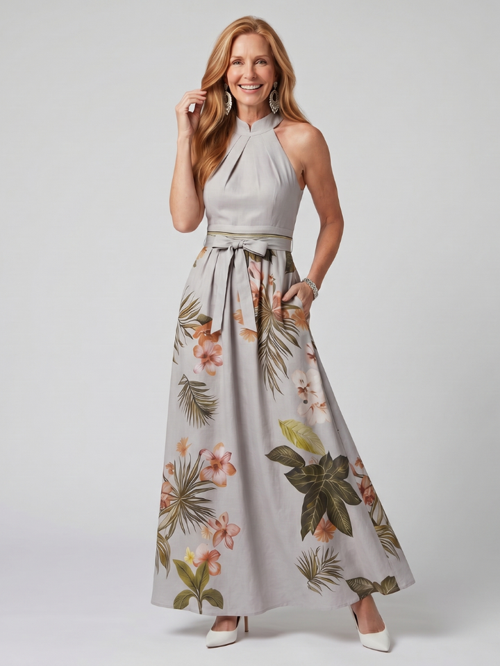 Meadow Maxi Dress — close-up view