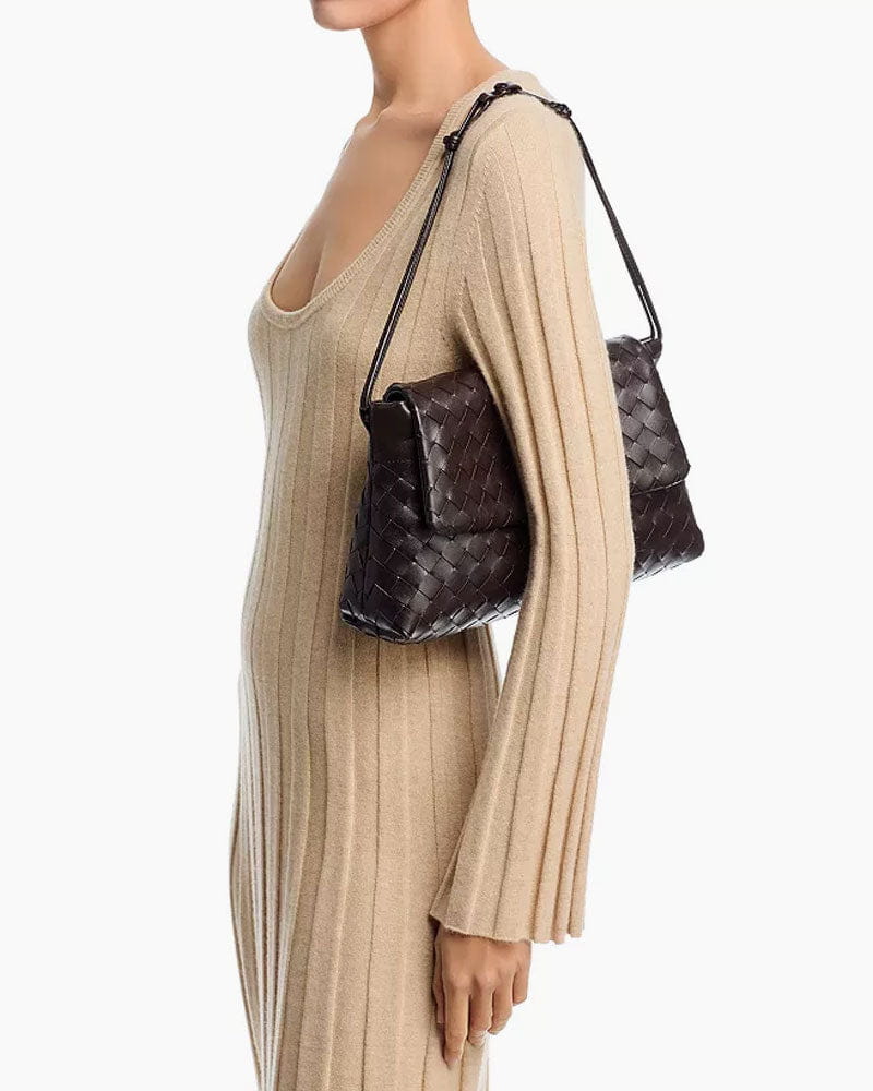 Women's Daily Office Intrecciato Leather Bag