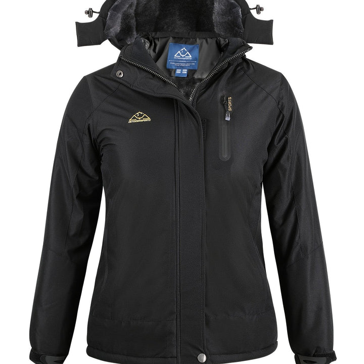 Sierra | Women's Waterproof Ski Jacket with Fleece-Lined Hood