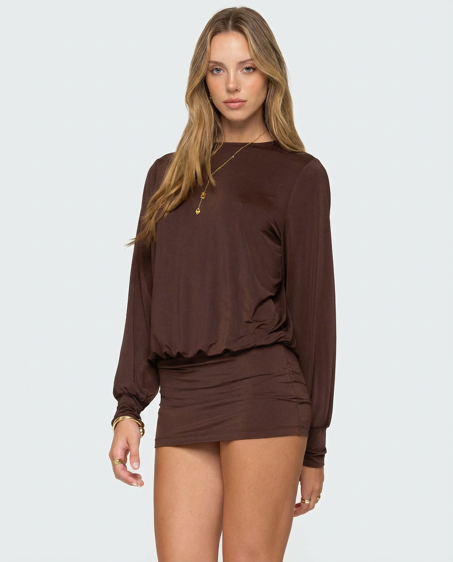 ARIA | NOA Mini Dress — women's dresses, front view
