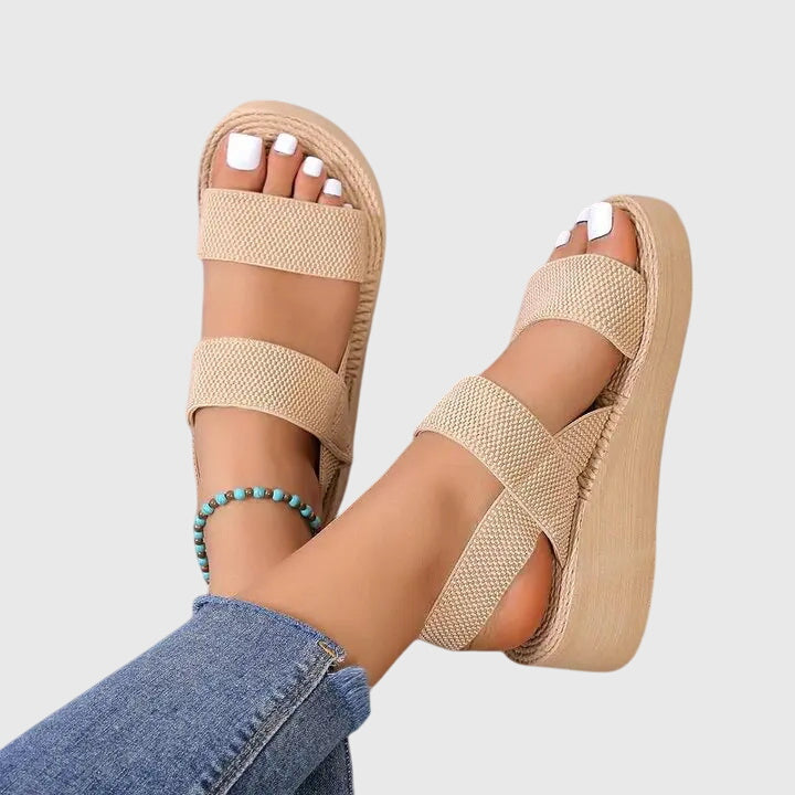 Kelsey Stylish Orthopedic Sandals — back view