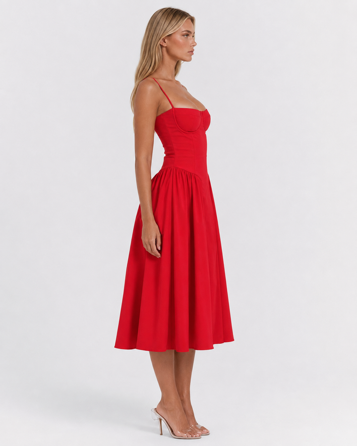 Amour Corset Midi — women's midi dress, color option 19