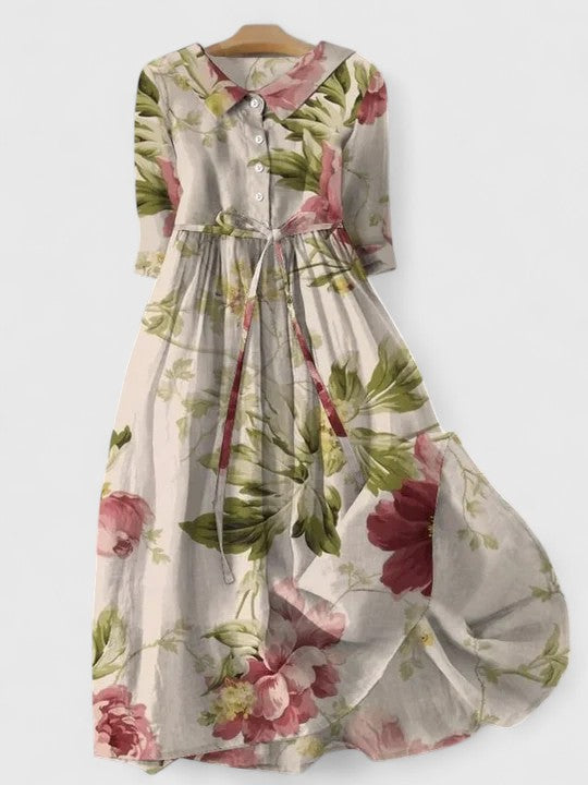 Elanyssah Spring Elegant Dress — front view