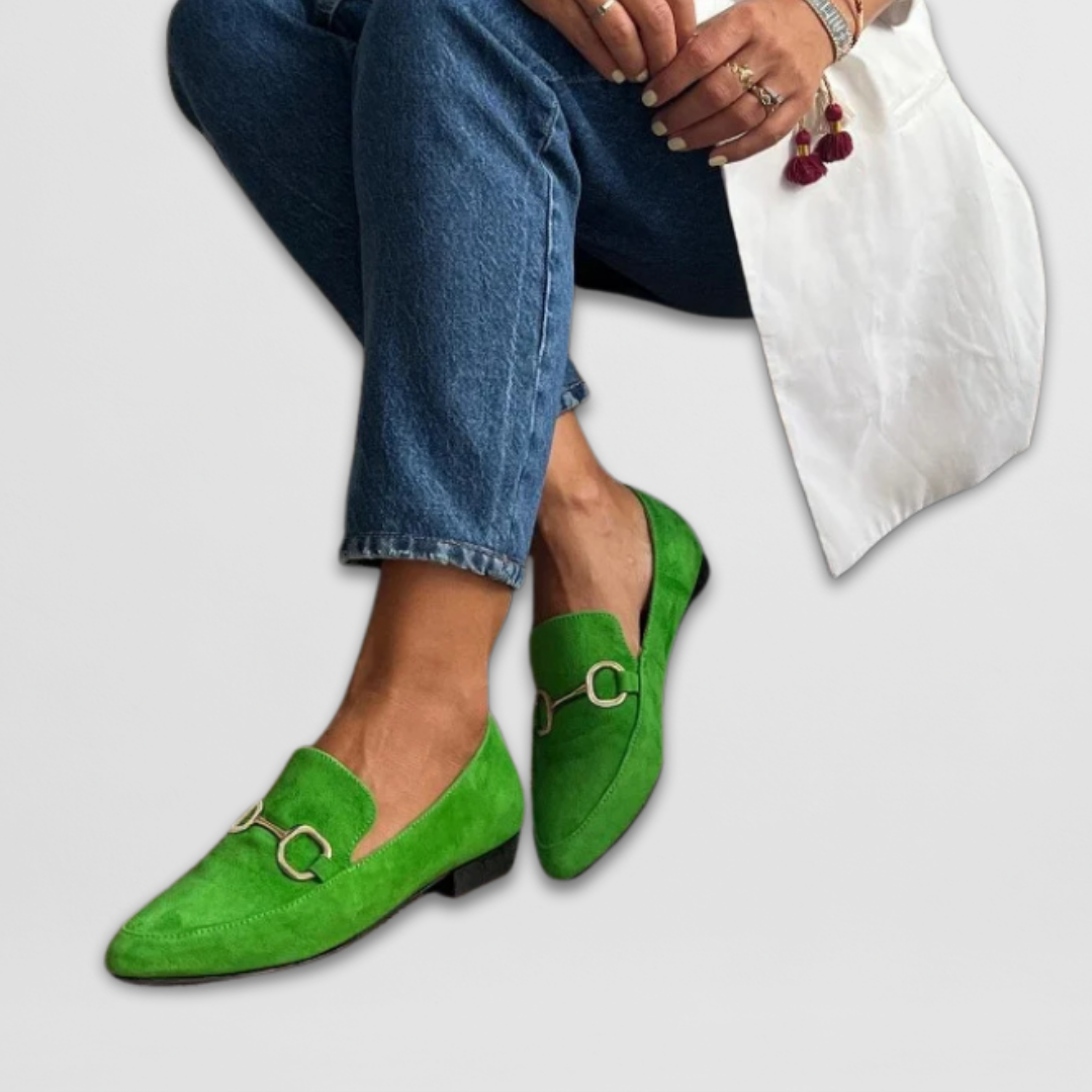 Hyelianne Orthopaedic Loafers — close-up detail