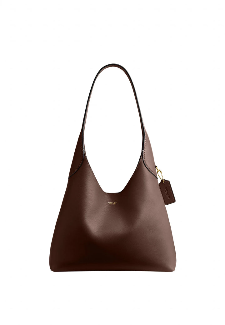 Coach Brooklyn 28 shoulder bag brown - front view