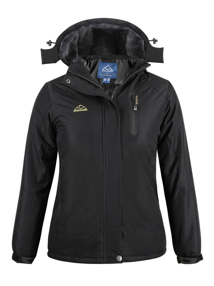 Wren | Women's Insulated Waterproof Ski Jacket with Fur-Lined Hood