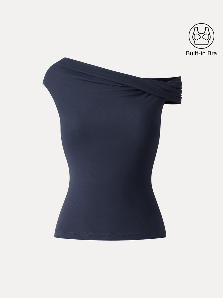 Multi-wear Versatile Necklines Built-In Bra Top 2.0
