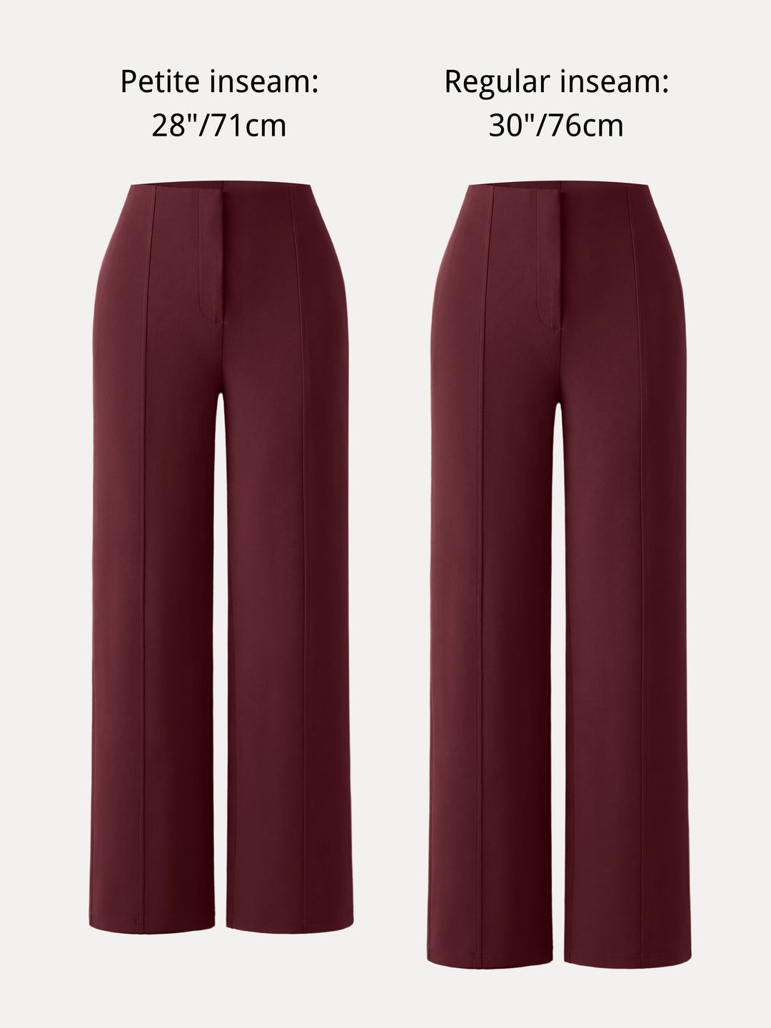 Ponte High-Rise Straight-Leg Pants with Pockets
