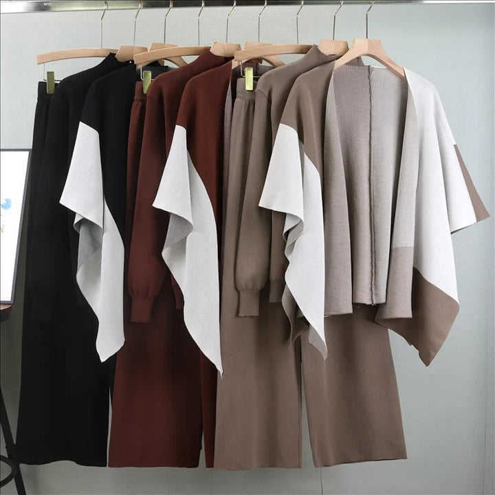 Alyssa Elegant Three Piece Suit — side view