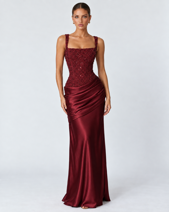 Private Invite Maxi — women's maxi dress, styled as a complete outfit