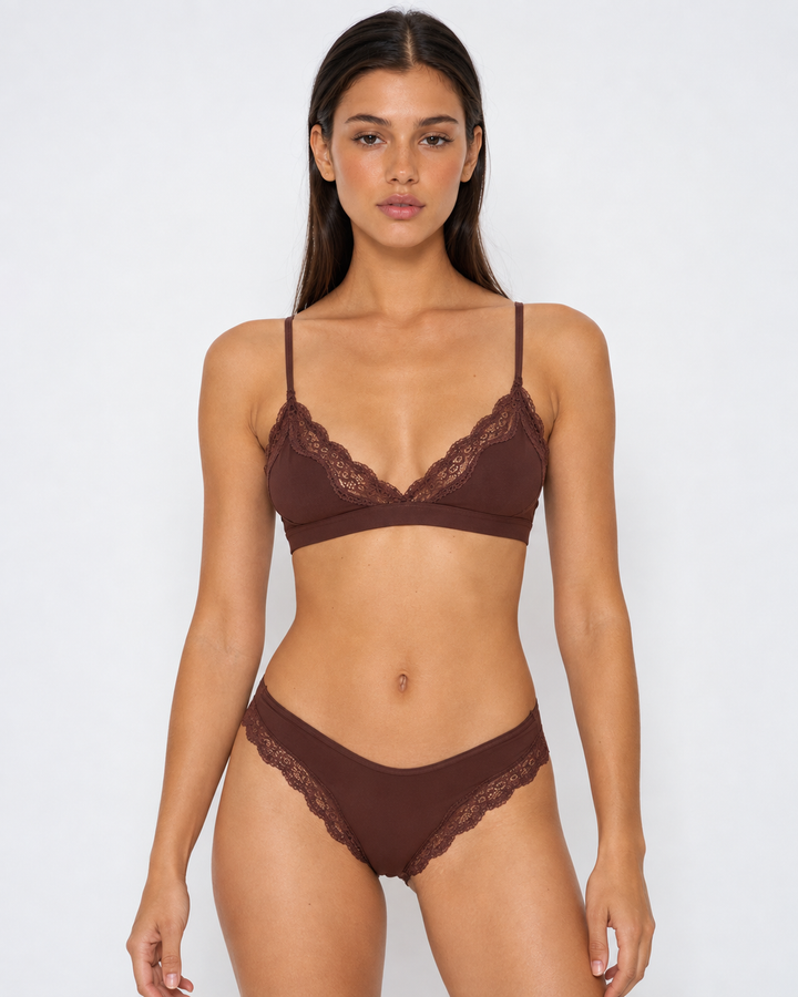 Soft Kiss Lace Bralette Set