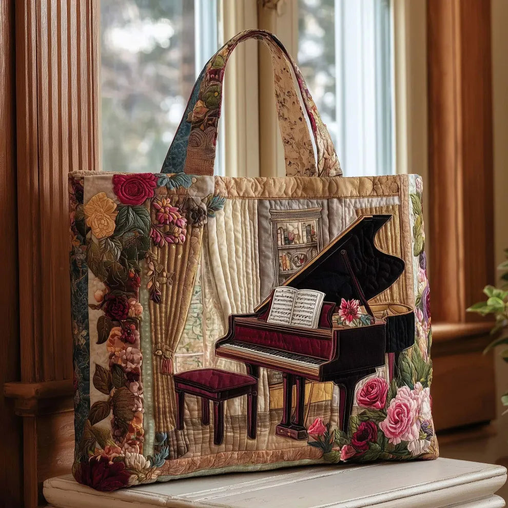 Evening Melody Handmade Bag — front view