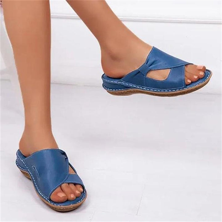 Harper Orthopedic Sandals — top view