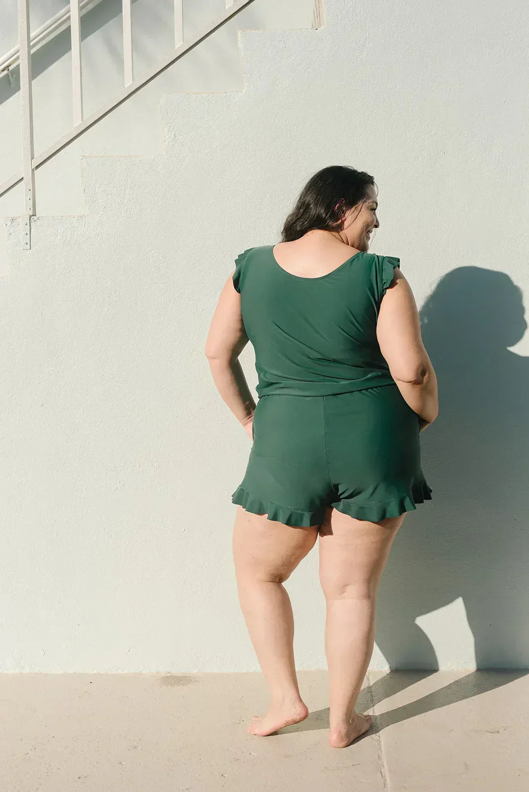 Olivia Tummy Control Swimsuit — lifestyle shot