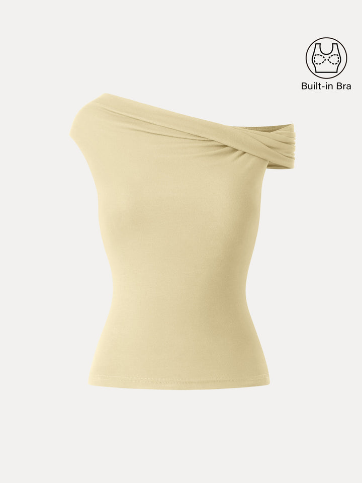 Multi-wear Versatile Necklines Built-In Bra Top 2.0