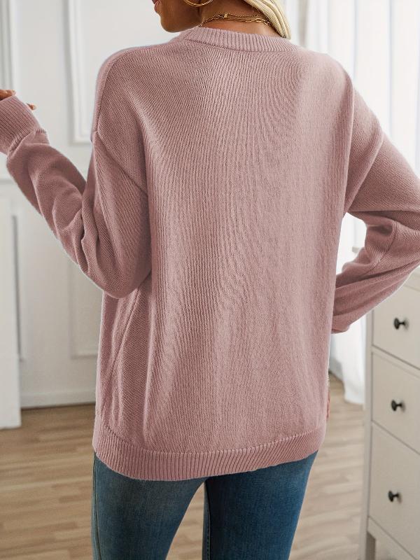 Layla Stylish Classic Sweater — side view
