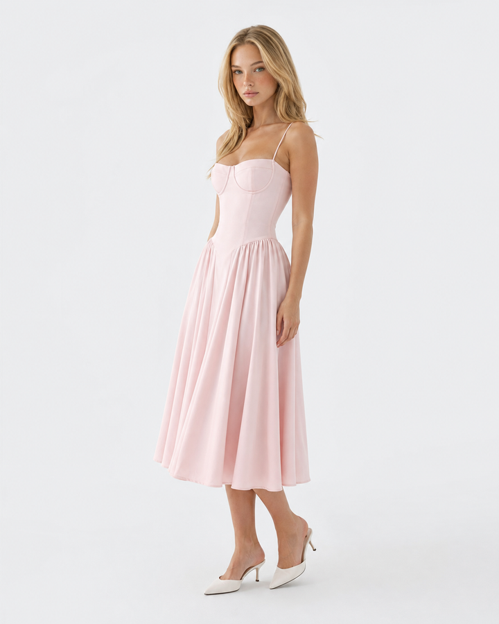 Amour Corset Midi — women's midi dress, color option 9