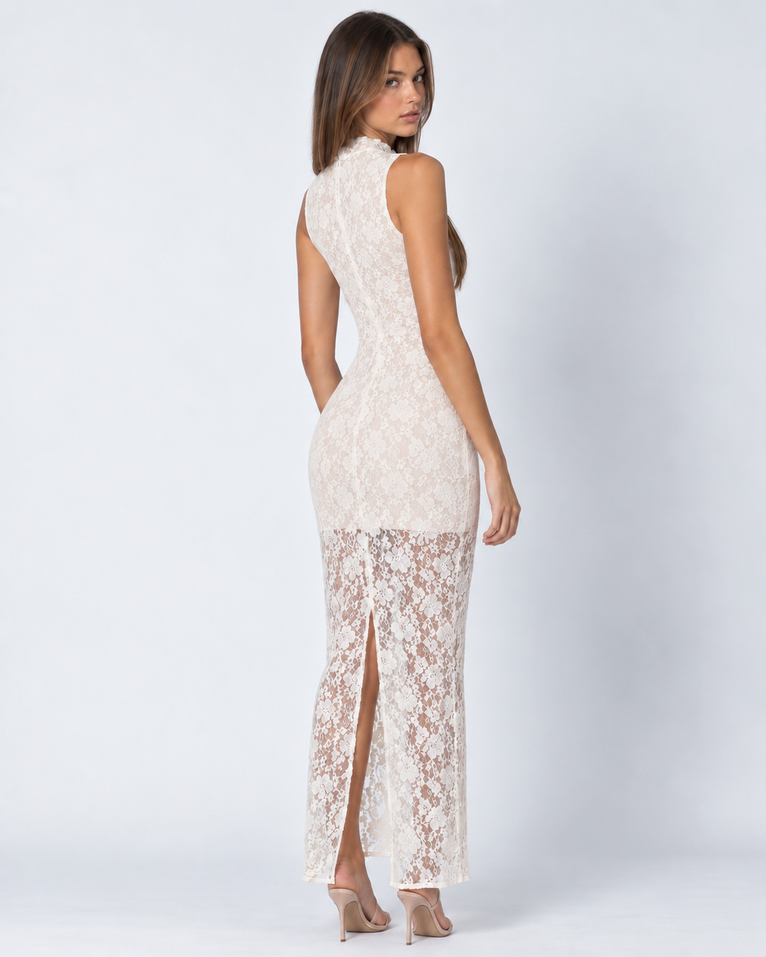 No Hard Feelings Lace Maxi — women's maxi dress, color option 2