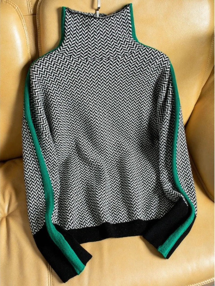 Emma Striped Sweater — side view