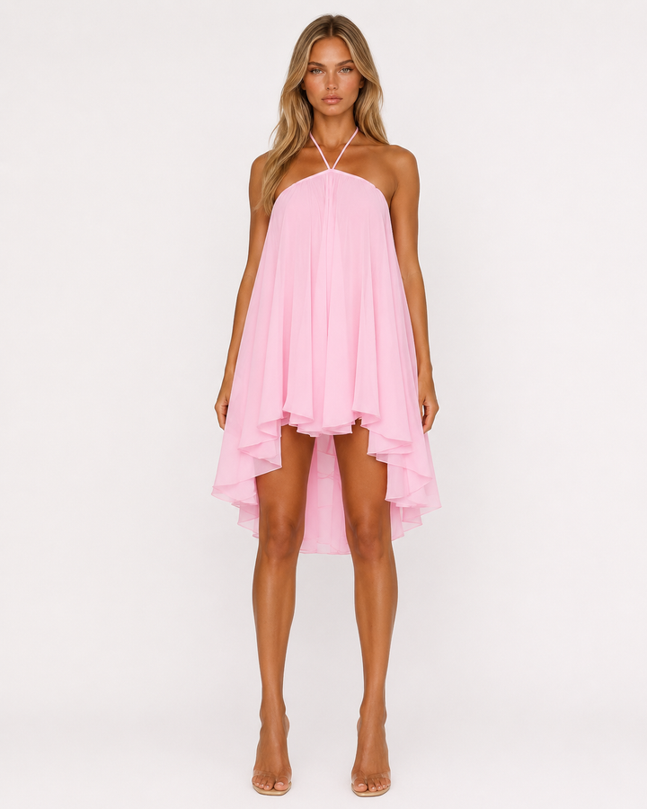 Sunkissed Breeze Mini Dress - women's mini dress, bodice detail