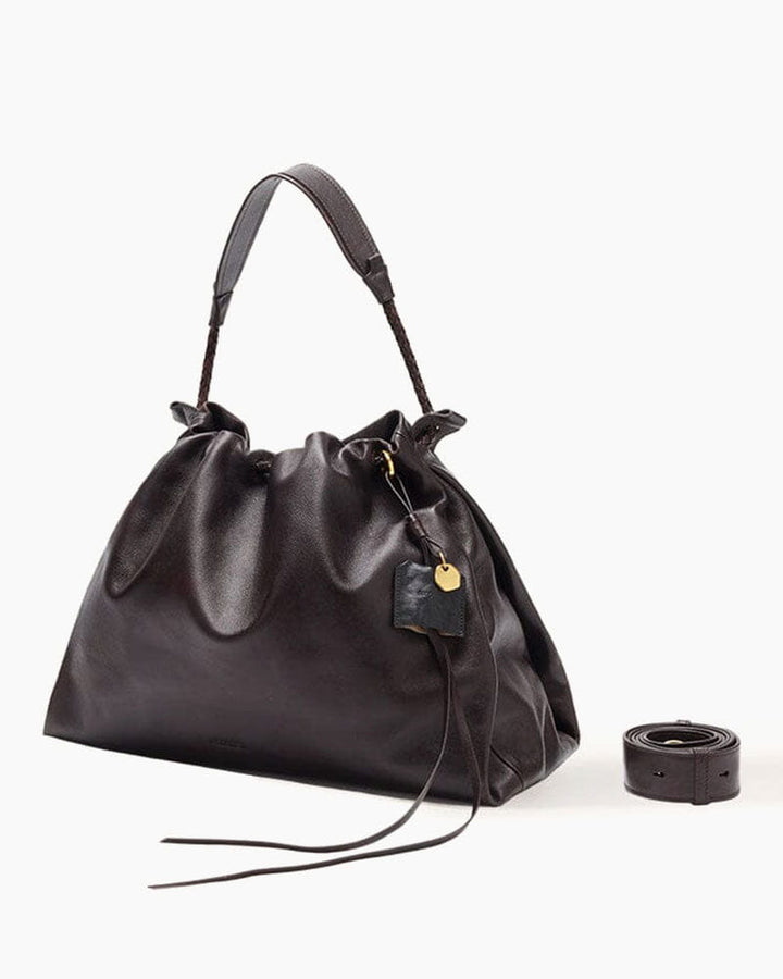 Women's Medium Everyday Ebony Textured Bag Set