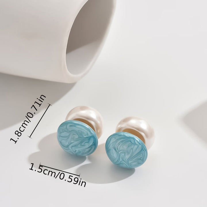 Both earring styles laid out side by side