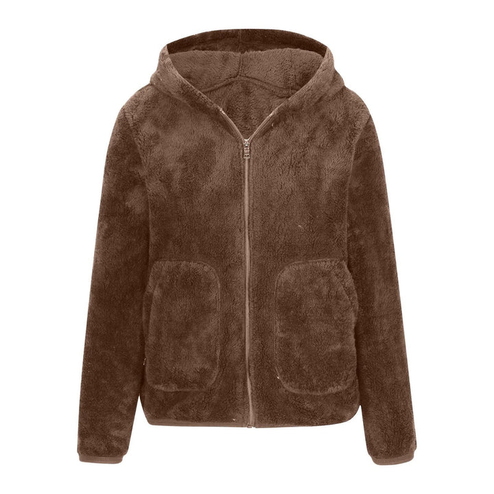 Avery Super Soft Coral Fleece Sweatshirt — product view