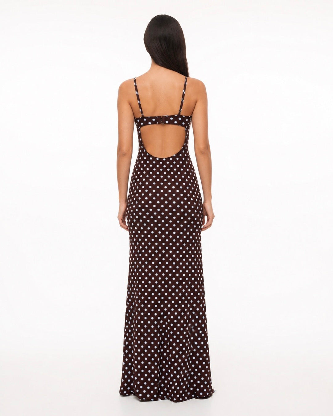 Sweet Spot Maxi Dress - women's maxi dress, back view