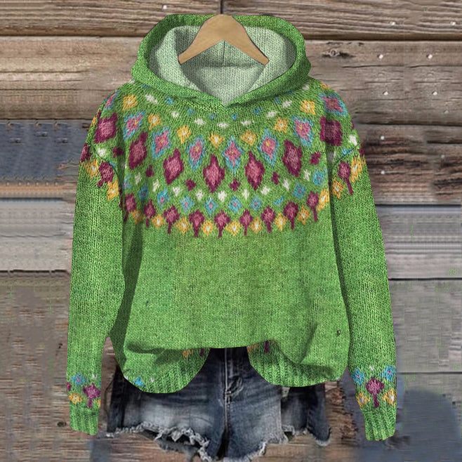 Ella Comfortable Hoodie — back view