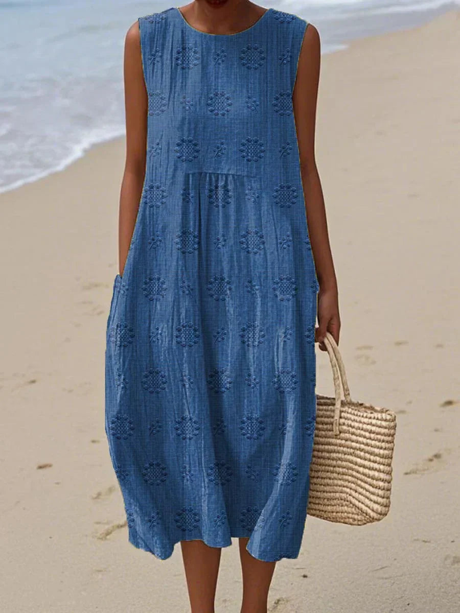 Beatrice Printed Maxi Dress — alternate view