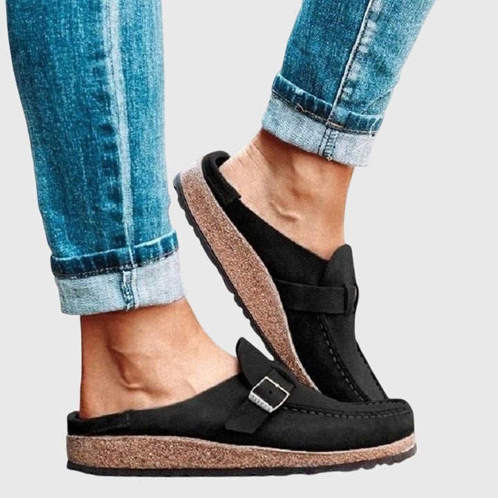 Kendra Elegant Orthopedic Clogs — detail view