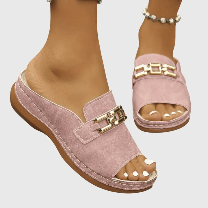 Beatrice Orthopedic Sandals — back view