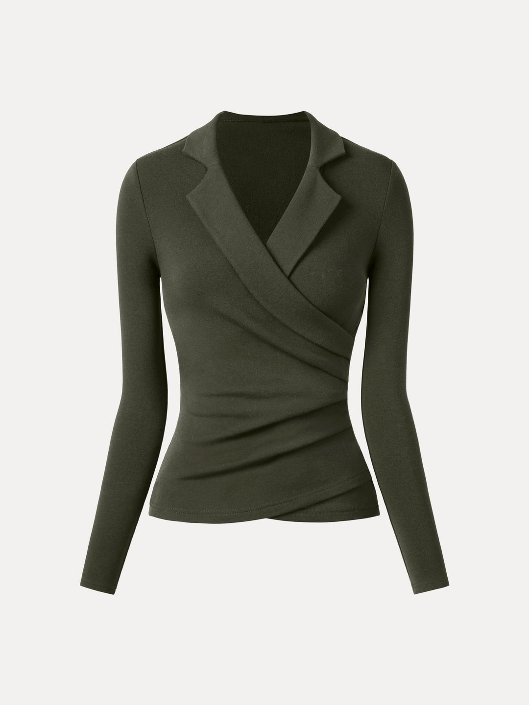 ProWarm Collared Surplice Top