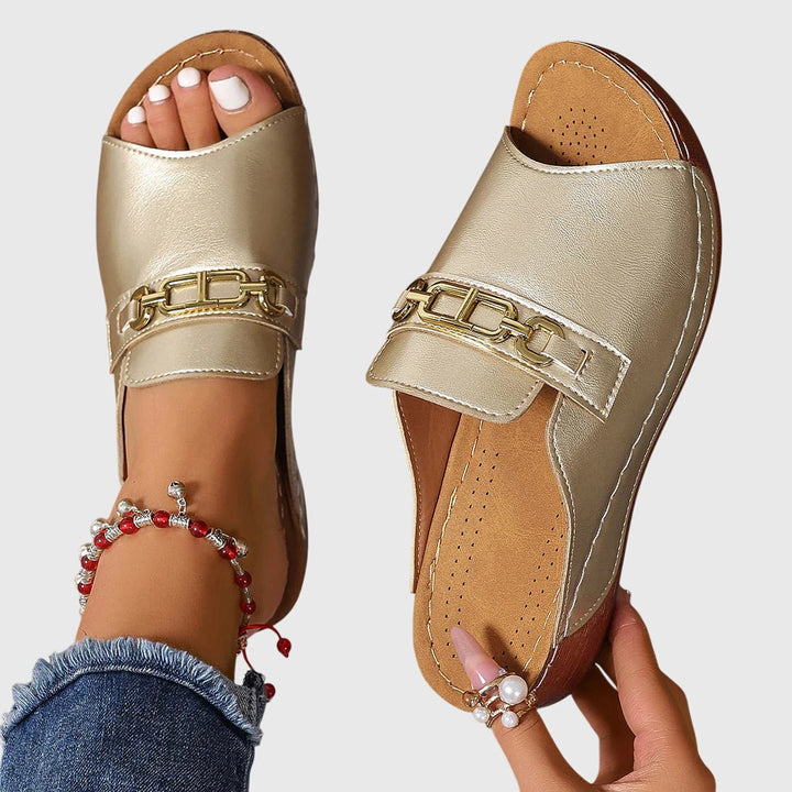 Kimberly Comfy Sandals — detail view