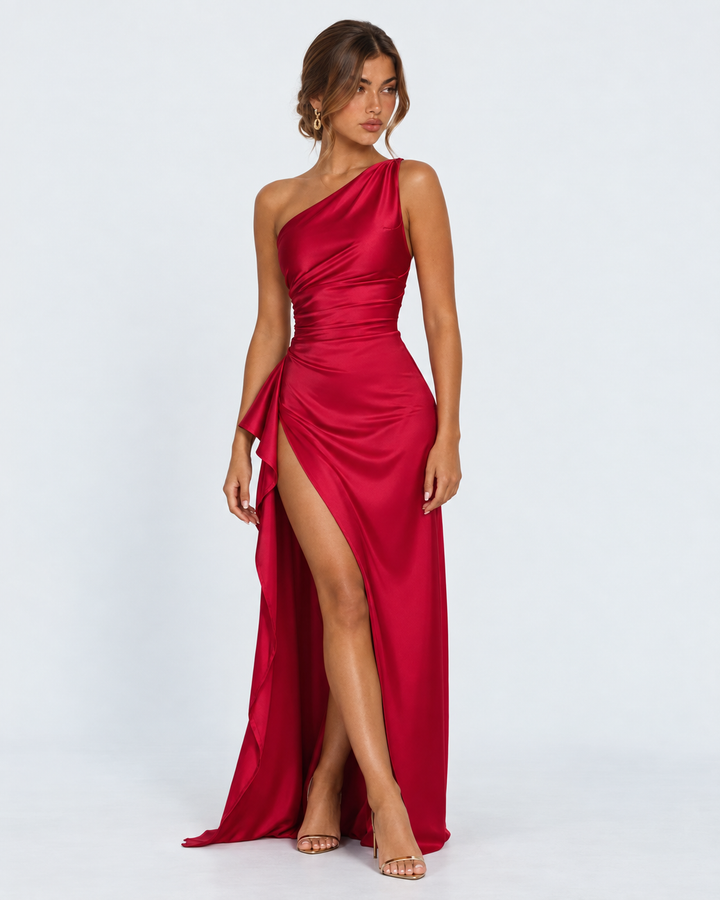 Main Event Satin Maxi — women's maxi dress, color option 6