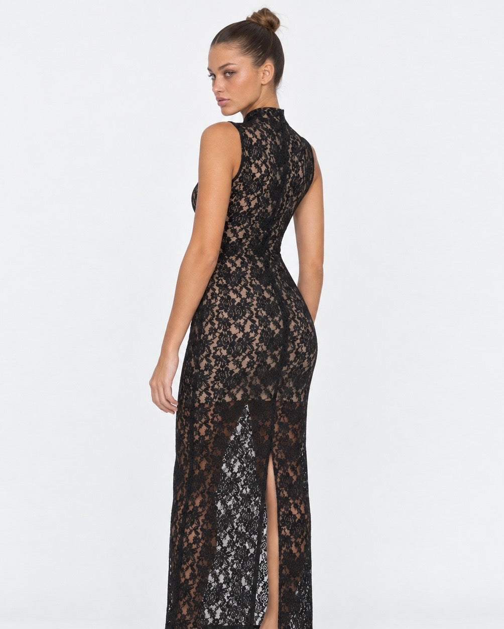 No Hard Feelings Lace Maxi — women's maxi dress, shown in an alternative color