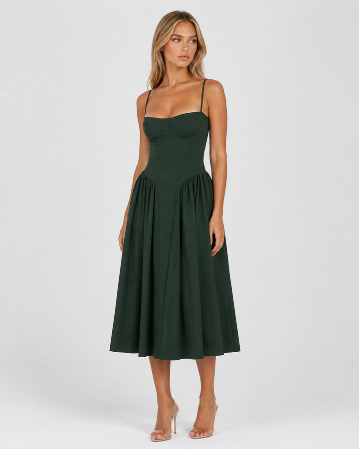 Amour Corset Midi — women's midi dress, color option 23