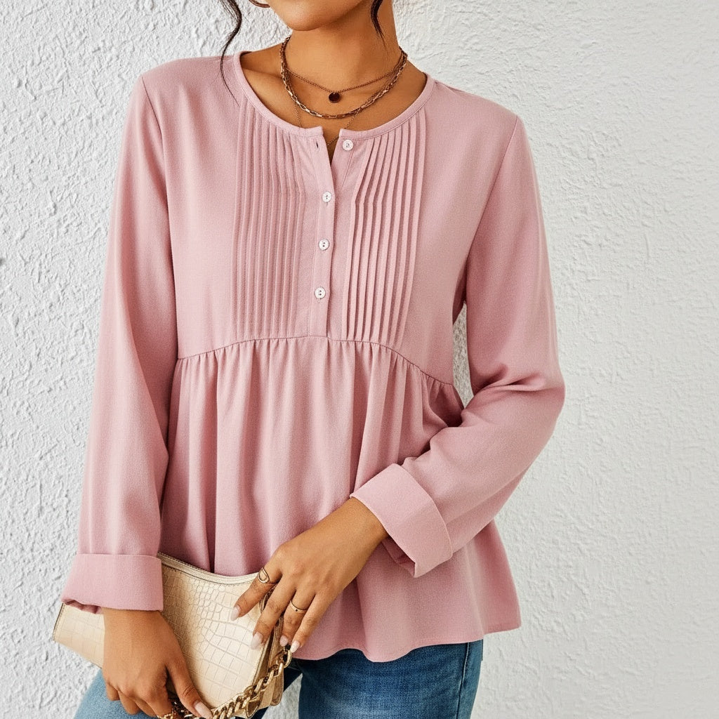 Ariadne Tunic Blouse — front view