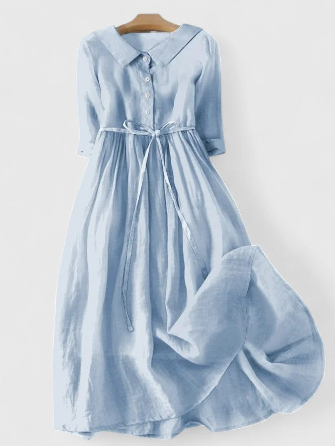 Tharyssa Spring Elegant Dress — front view