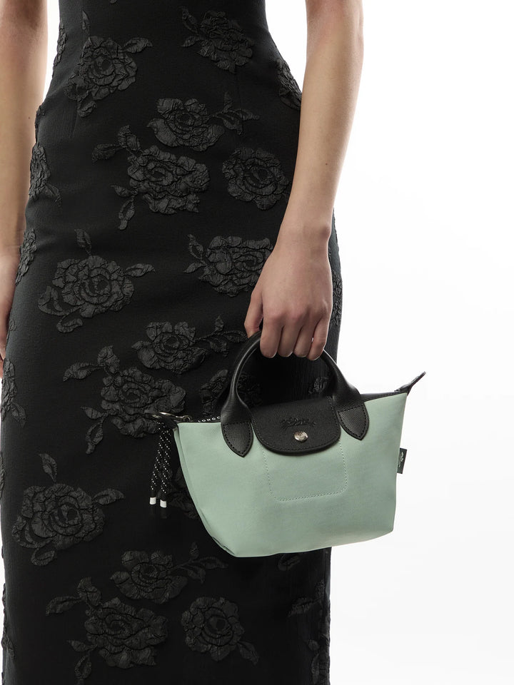 Longchamp Le Pliage Energy XS Verbena Handbag – mint green lifestyle shot