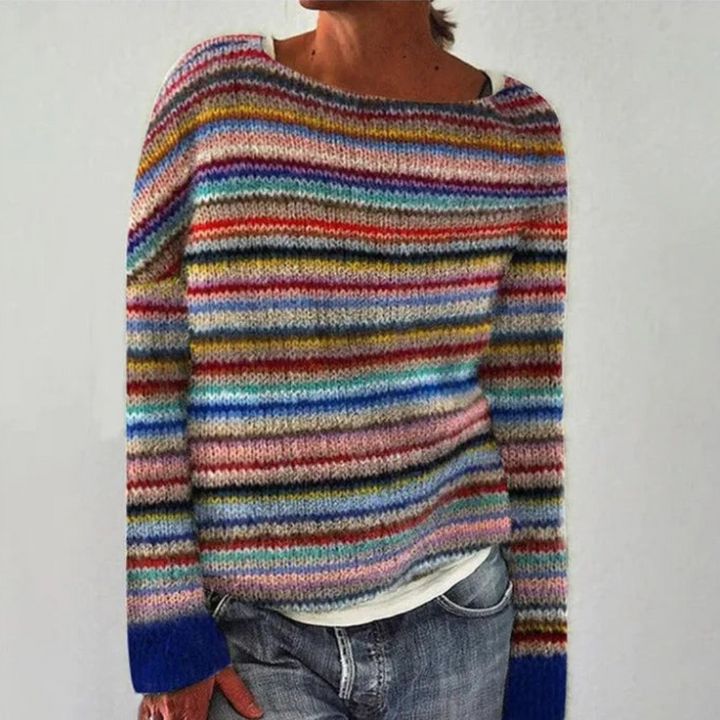 Emily Cozy Retro Sweater — product view